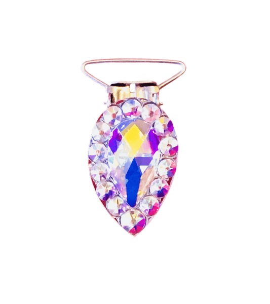 Number Clip Irish Dancing Teardrop-Pear - Rhinestone HQ