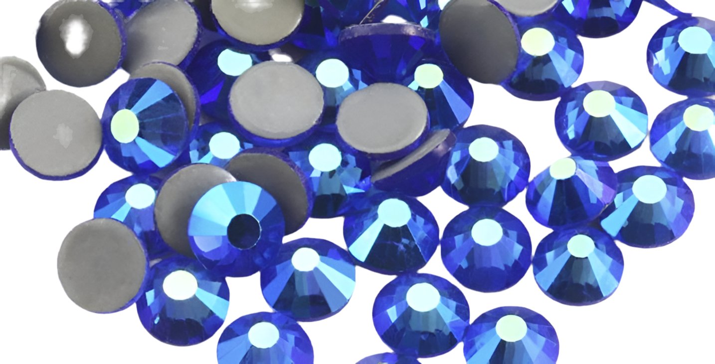 Sapphire Blue AB Non Hotfix Rhinestones - Rhinestone HQ