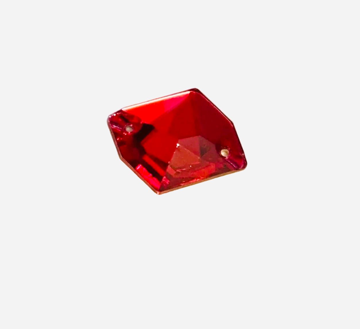 Sew on Stones Shapes Red shapes - Rhinestone HQ