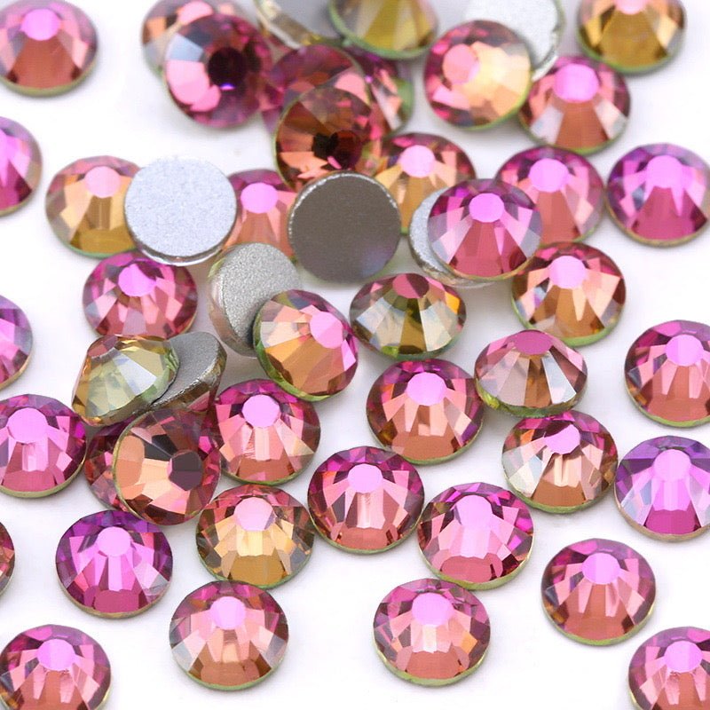 vitrail Rose Non hotfix rhinestones - Rhinestone HQ