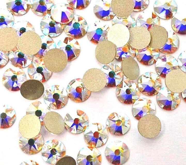 Rhinestone hq rhinestones supplier crystal ab non hotfix flat back ...