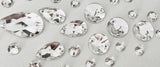 Crystal clear shapes sew on stones or glue on-Rhinestone HQ