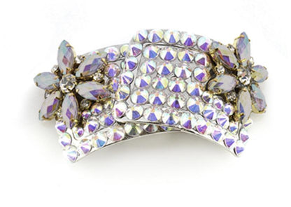 Irish Dancing Dance Shoe Buckles Flower - Rhinestone HQ