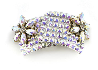 Irish Dancing Dance Shoe Buckles Flower - Rhinestone HQ