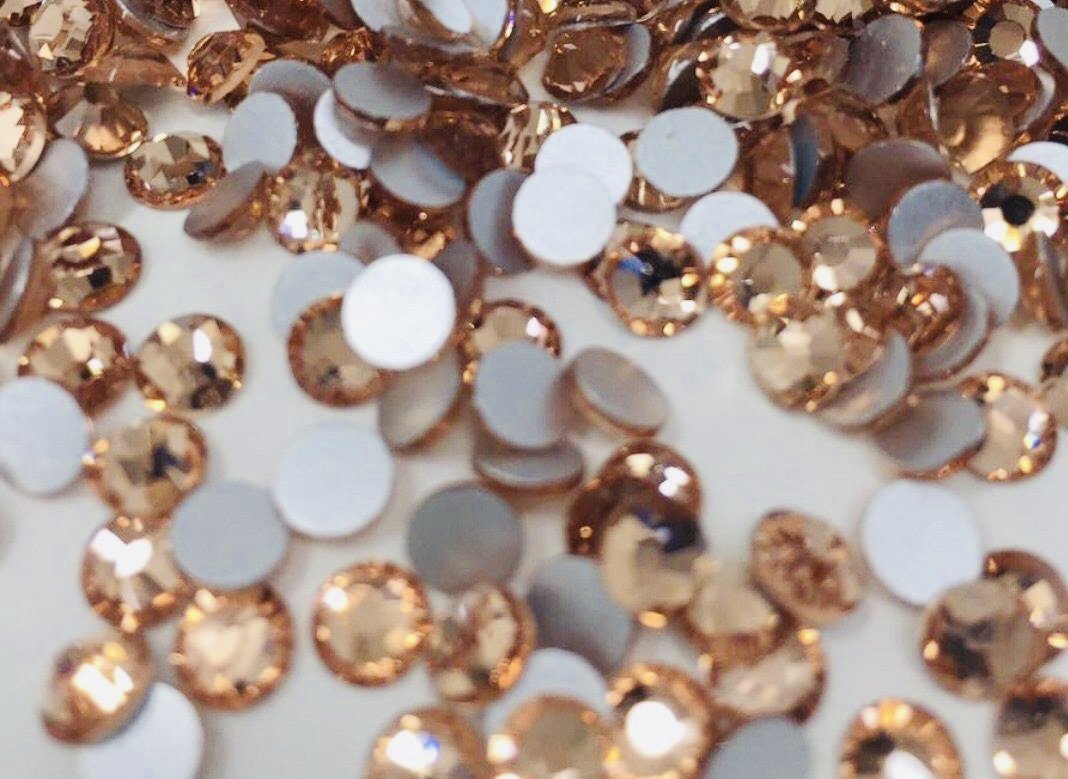Light Peach Non Hotfix Rhinestones – Rhinestone HQ