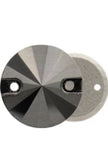 Sew on Shapes Jet Hematite Shapes-Rhinestone HQ