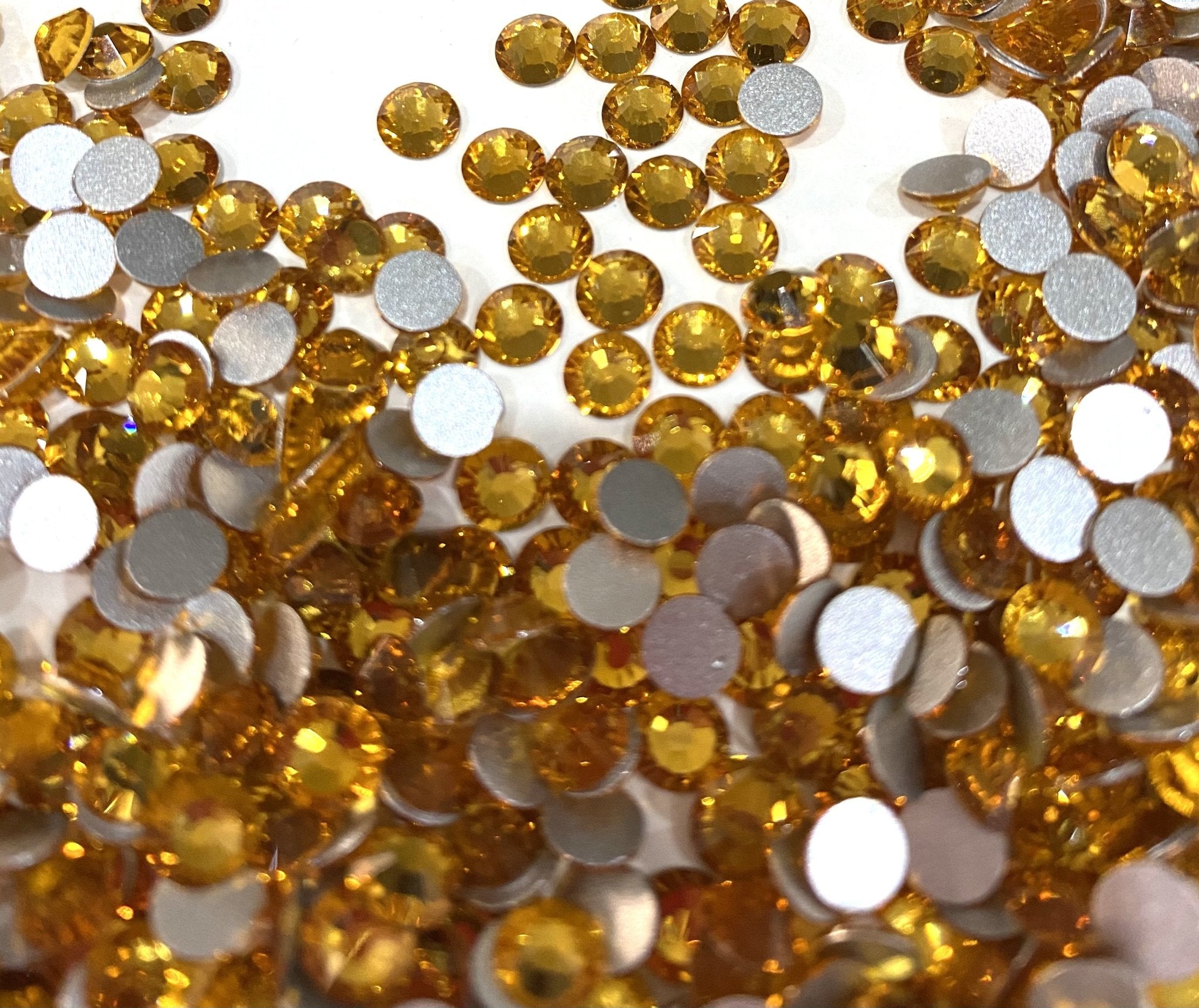 Topaz Non Hotfix Flat Back Rhinestones – Rhinestone HQ